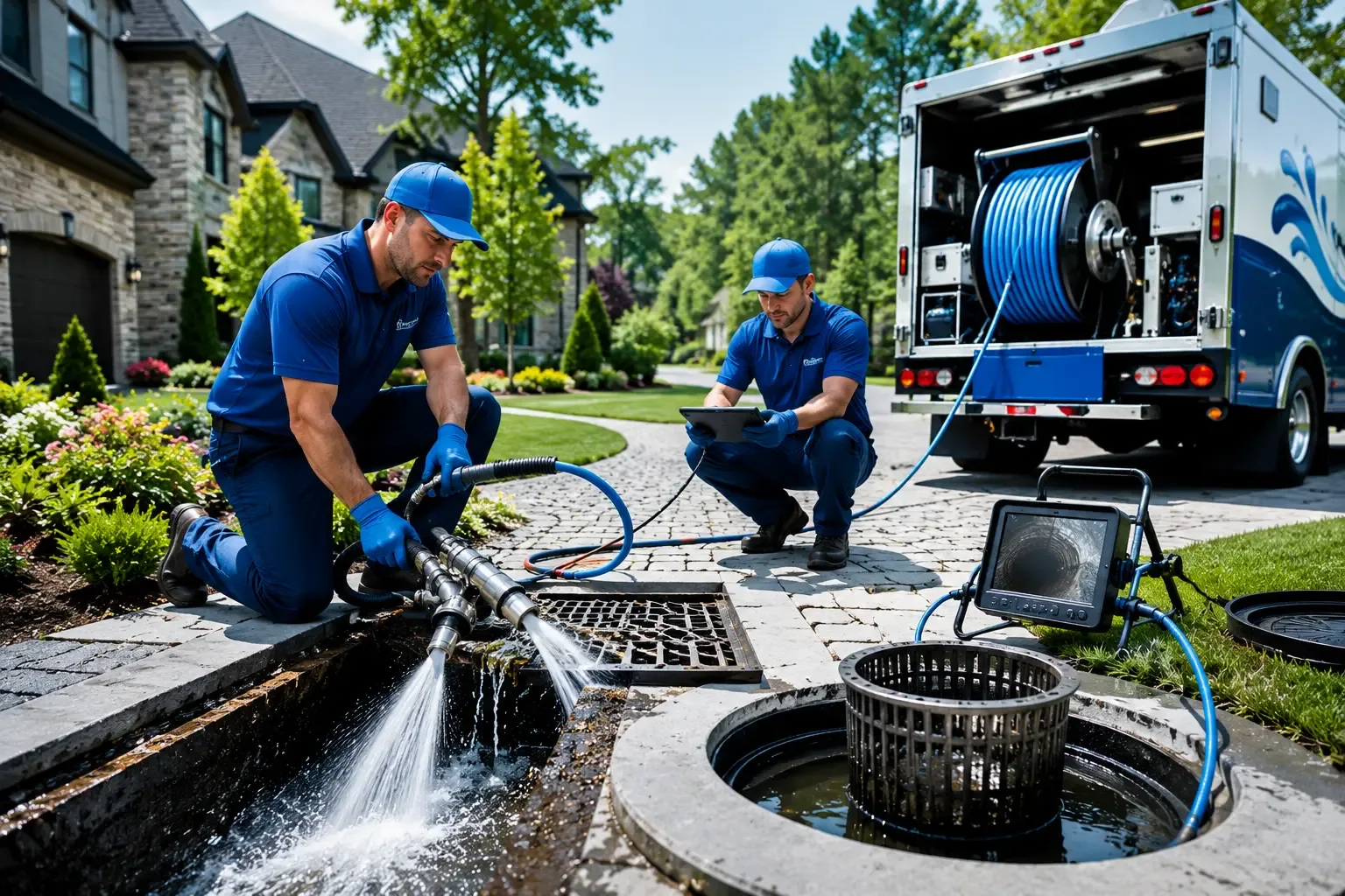 Local outdoor drain cleaning professionals in La Crosse, KS